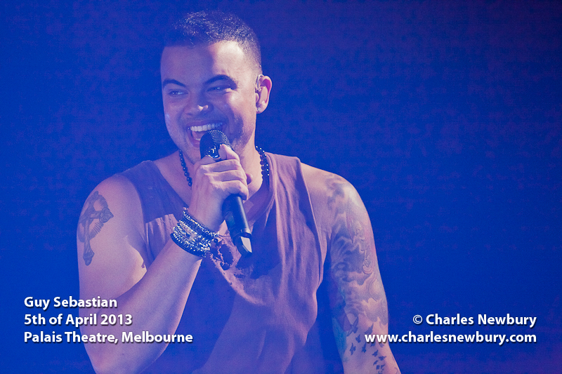 Guy Sebastian - Palais Theatre, Melbourne | 5th of April 2013