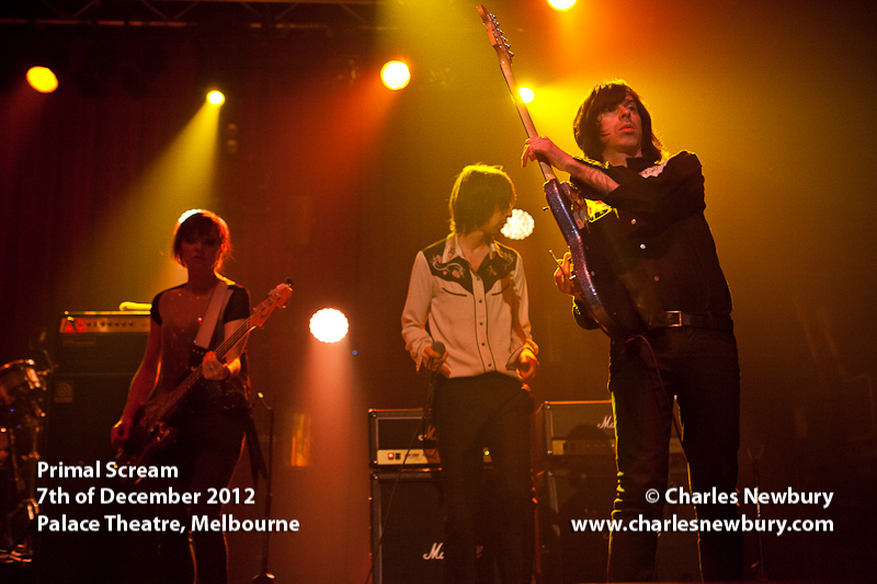 Primal Scream - Palace Theatre in Melbourne | 7th of December 2012