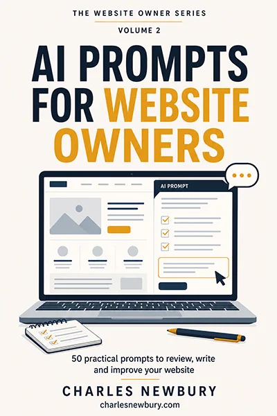 AI Prompts for Website Owners, Volume 2 cover