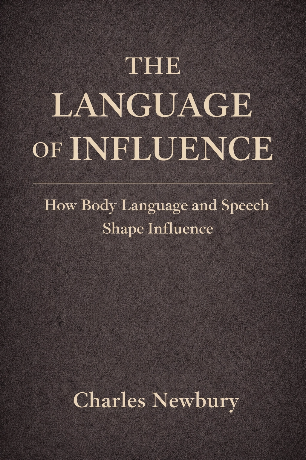The Language of Influence book cover
